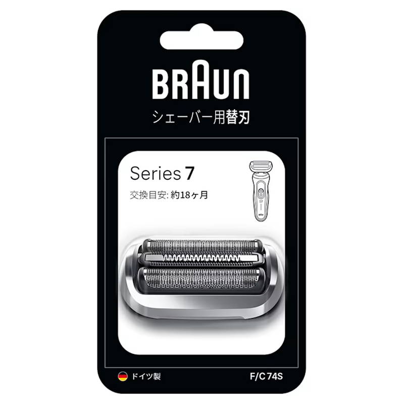 替刃 替え刃 ブラウン Braun シェーバー シリーズ7用 交換替刃 F/C74S 正規品 純正部品
