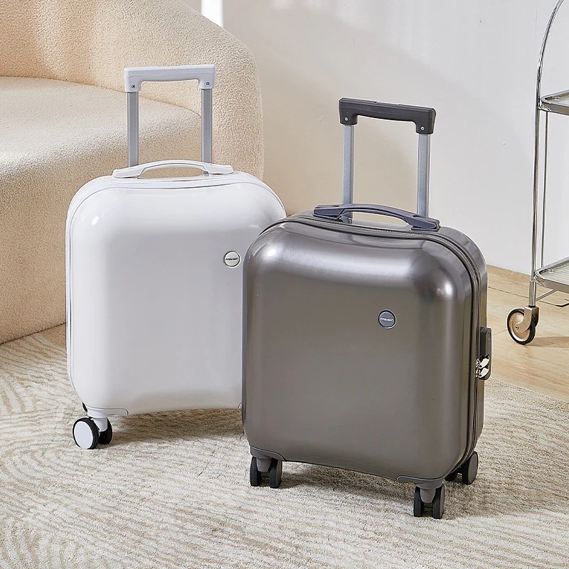 バッグキャリーバッグスーツケース女性小型軽量20寸ミニ号機搭乗可能レバー旅行パスワード箱男 【急速出荷】