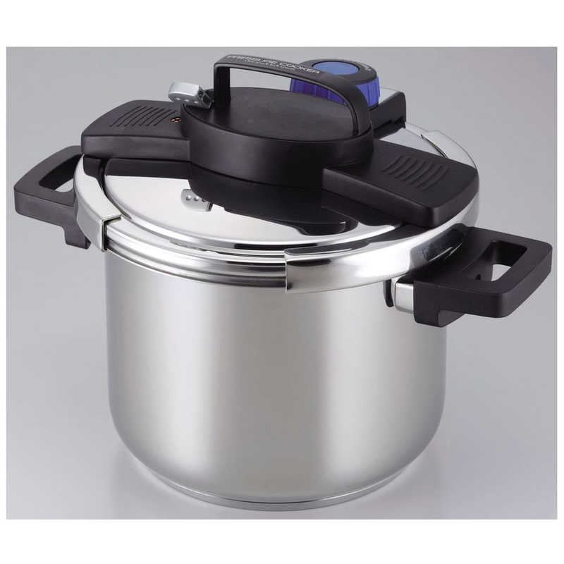 パール金属　3層底1タッチレバー圧力鍋 5.5L　H-5389