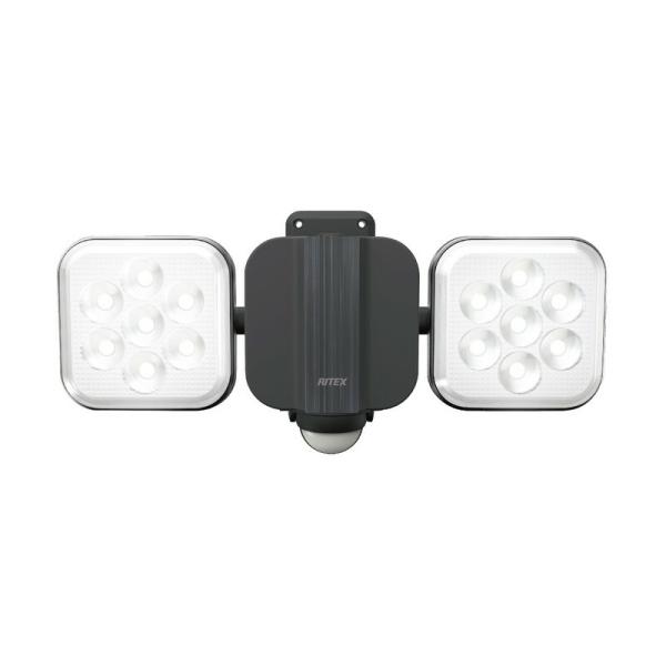 ライテックス LEDセンサーライト LED－AC2022 電動工具 作業 警告 防犯灯 センサーライト