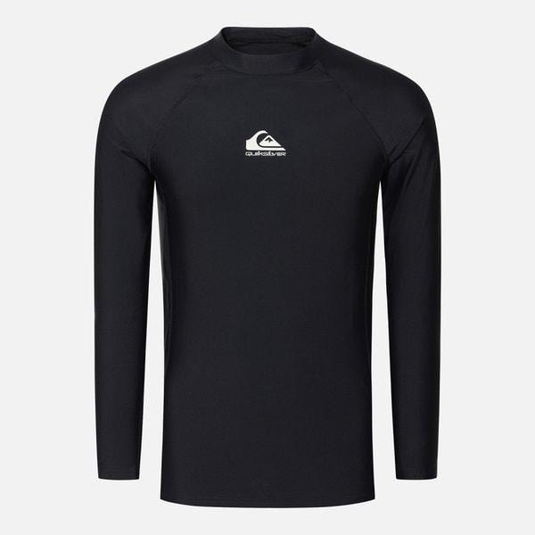 男性スリムフィットラッシュガード COMP LOGO TIGHT LS (QG11RS502)
