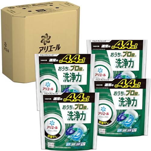 アリエール 洗濯洗剤 ジェルボール PRO 部屋干し 詰め替え 48個×4袋 [ケース品] 6,564円