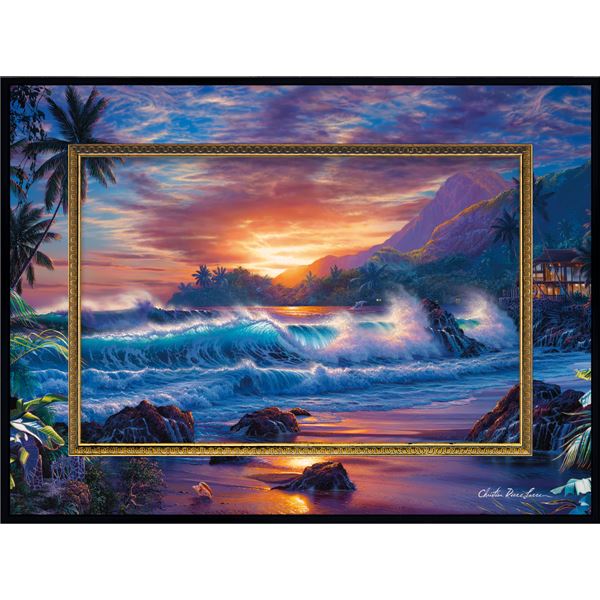 ユーパワー クリスチャン/リース/ラッセン ビッグアート Mサイズ 「エターナル エンブレース」