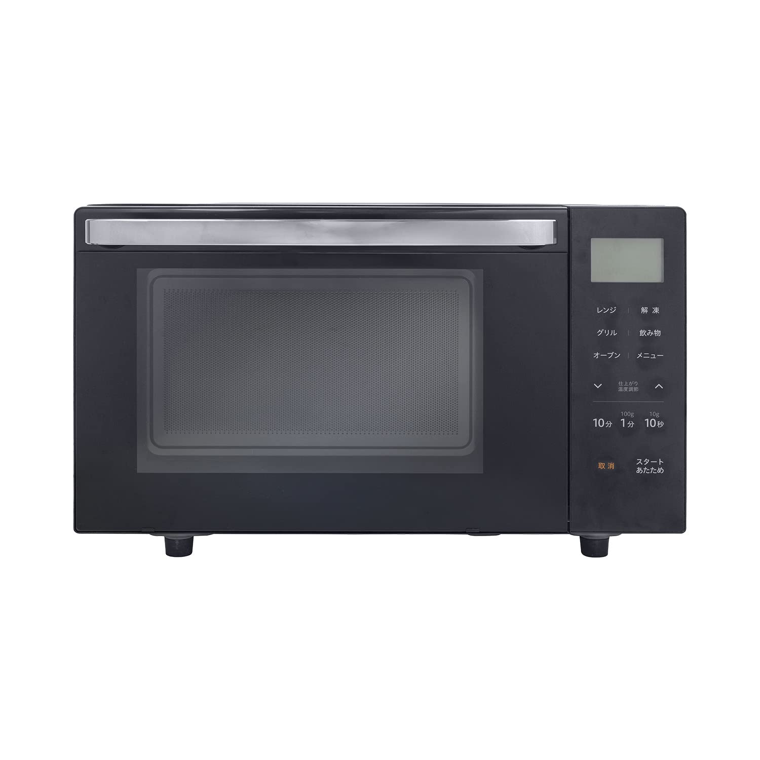 [山善] 電子レンジ オーブンレンジ 18L トースト機能付き フラットテーブル オートメニュー18種 グリル 機能 ブラック YRJ-F182TV(B)