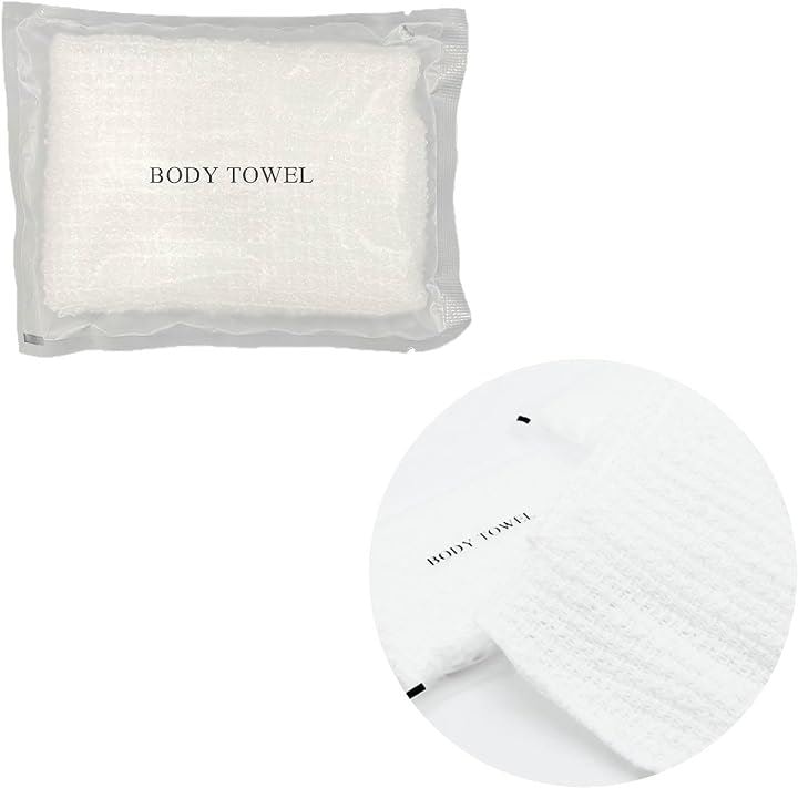 バスタオル 使い捨て ホテル ボディタオル 泡立て バスアメニティ トラベル 旅行 施設 業務用( ホワイト, 150個)