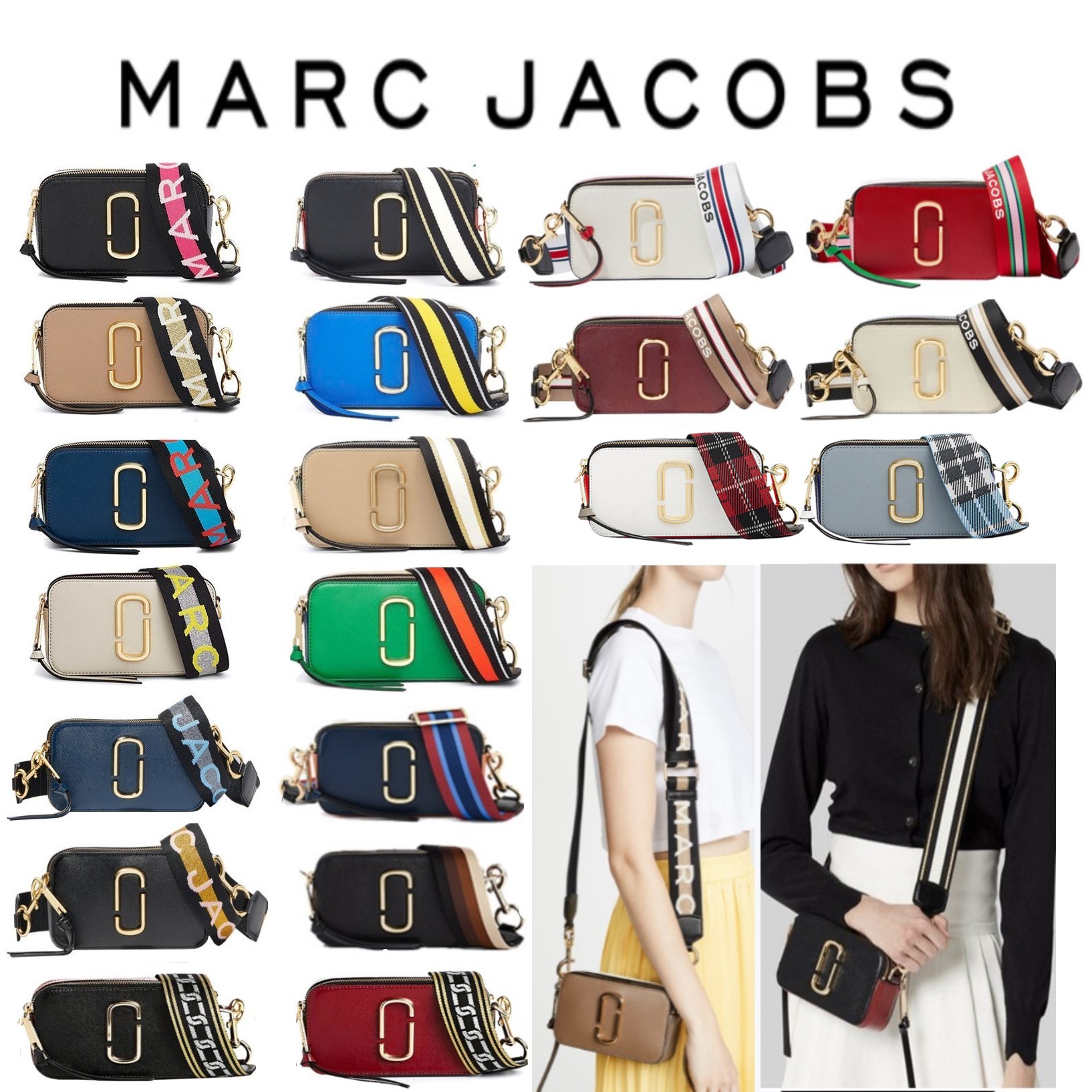 Qoo10 Marc Jacobs スナップショット カメラバッグ バッグ 雑貨