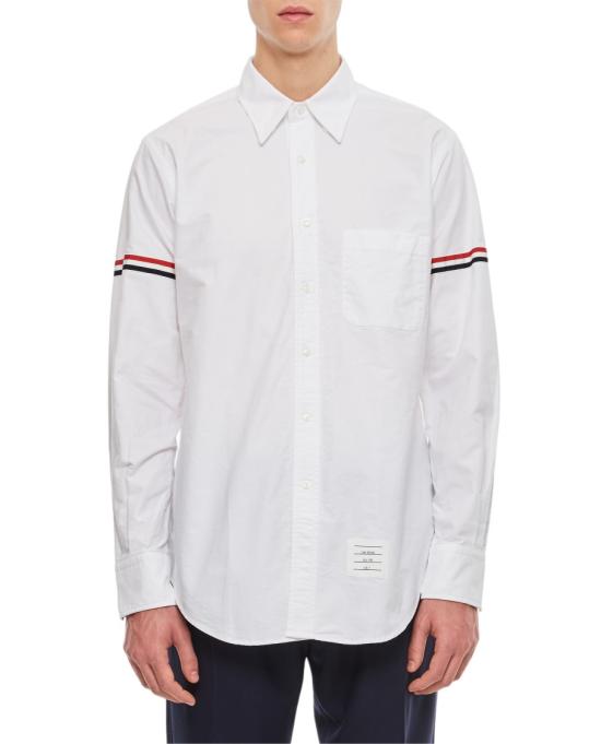 THOM BROWNE Men Shirts MWL150EF0313100 White