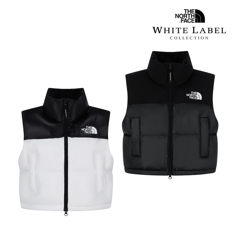 NV1DR81 WS NOVELTY NUPTSE VEST RDS 25FW 新作 韓国限定ライン ウィメンズ ダウン 防風 ハイネック RDS認証 ロゴワッペン ショート 秋冬 レイヤード パンツ