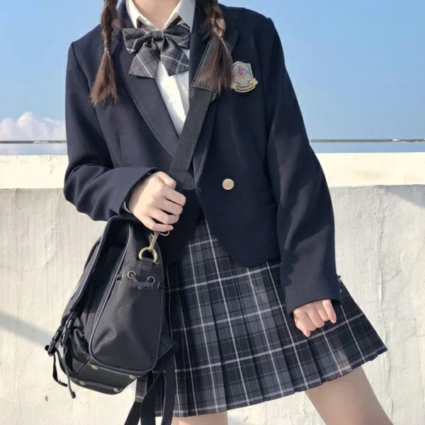 なんちゃって制服 女子高校生 ブレザー スカート セット コスプレ JK