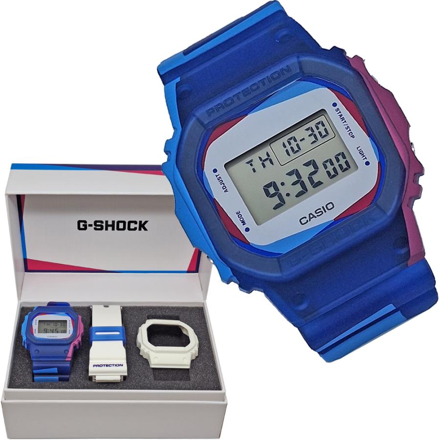 G-SHOCK デジタル 付替え用ケース・バンド付きセット DWE-5600PR-2