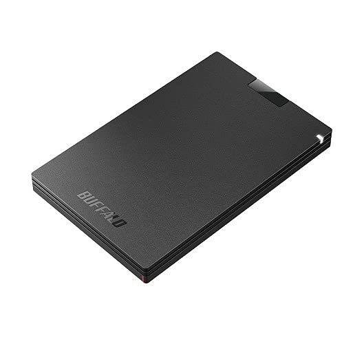 バッファロー BUFFALO SSD-PG2.0U3-BC USB3.2(Gen1) ポータブルSSD Type-A 2.0TB ブラック 新品・未開封品