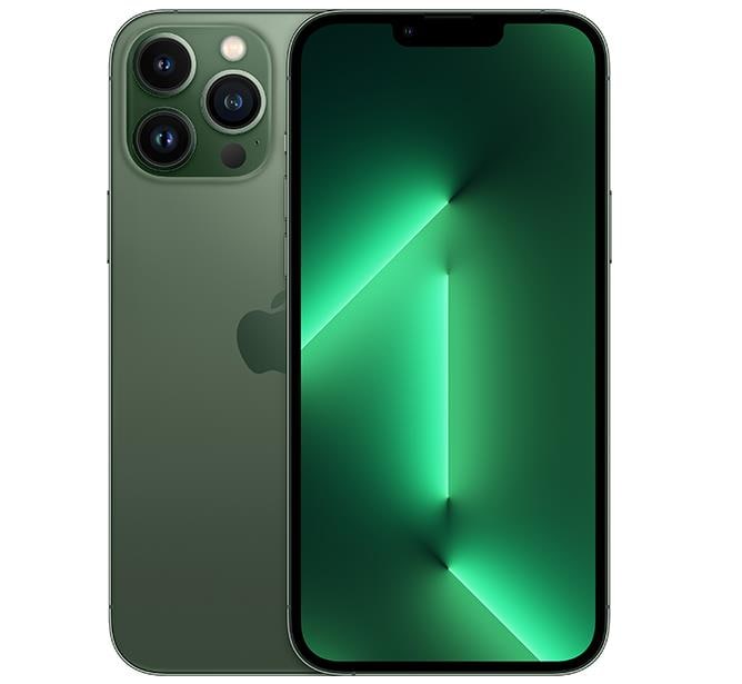 [アウトレット品][未開封品]iPhone 13 Pro 128GB SIMフリー [アルパイングリーン] (SIMフリー) MNDX3J/A
