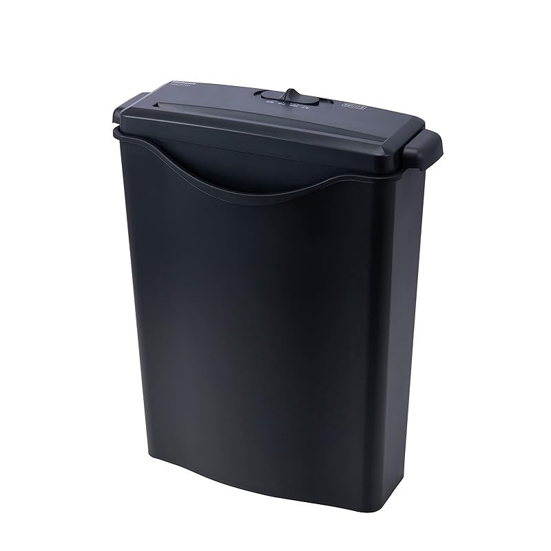 即納：ナカバヤシ パーソナルシュレッダ ストレートカット ブラック Z0453