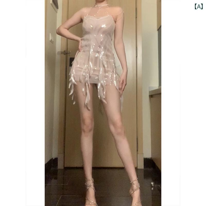 ドレス　パーティー　レディース パーティー 誕生日 スモール ドレス イブニングドレス 軽量 高級 ハイエンド 大人 セレモニー ヘビー ワーク チューブ トップ 女性