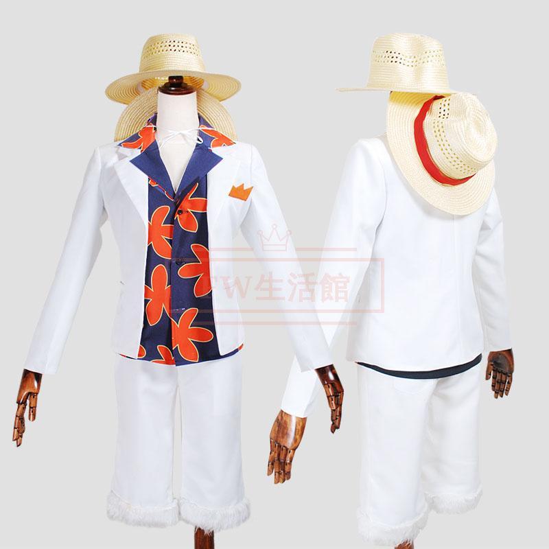 【新品開催 即納】ONE PIECE（ワンピース） 海賊王 モンキー・D・ルフィ コスプレ 衣装cosplay仮装 コ スチューム 演出服 アニメ ゲーム ハロウィン変装