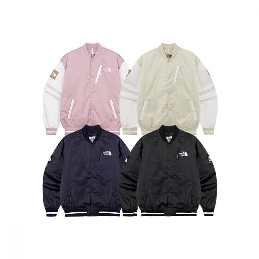 [ノースフェイス公式] WBNJ3NQ60 ホワイトレーベルプレーヤーバーシティジャケット 4種類