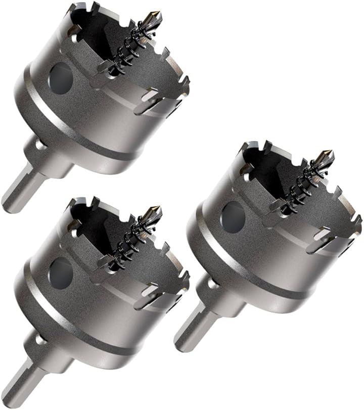 互換品現役電気工事士・大工推薦＆監修超硬 ステンレス ホールソー 穴あけ 電動ドリル ホルソー ホールカッター (60mm)