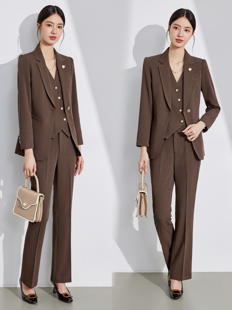 気質 OL スーツ セットアップ レディース 通勤 ジャケット/パンツ 二点セット 入学式 30代40代50代 卒園式 卒業式 スリミング 春 アウター フォーマル 母の日 大人のスーツ
