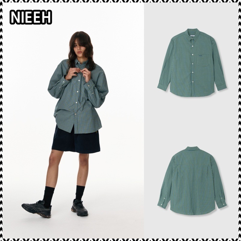 NIEEH CREST CHECK SHIRT