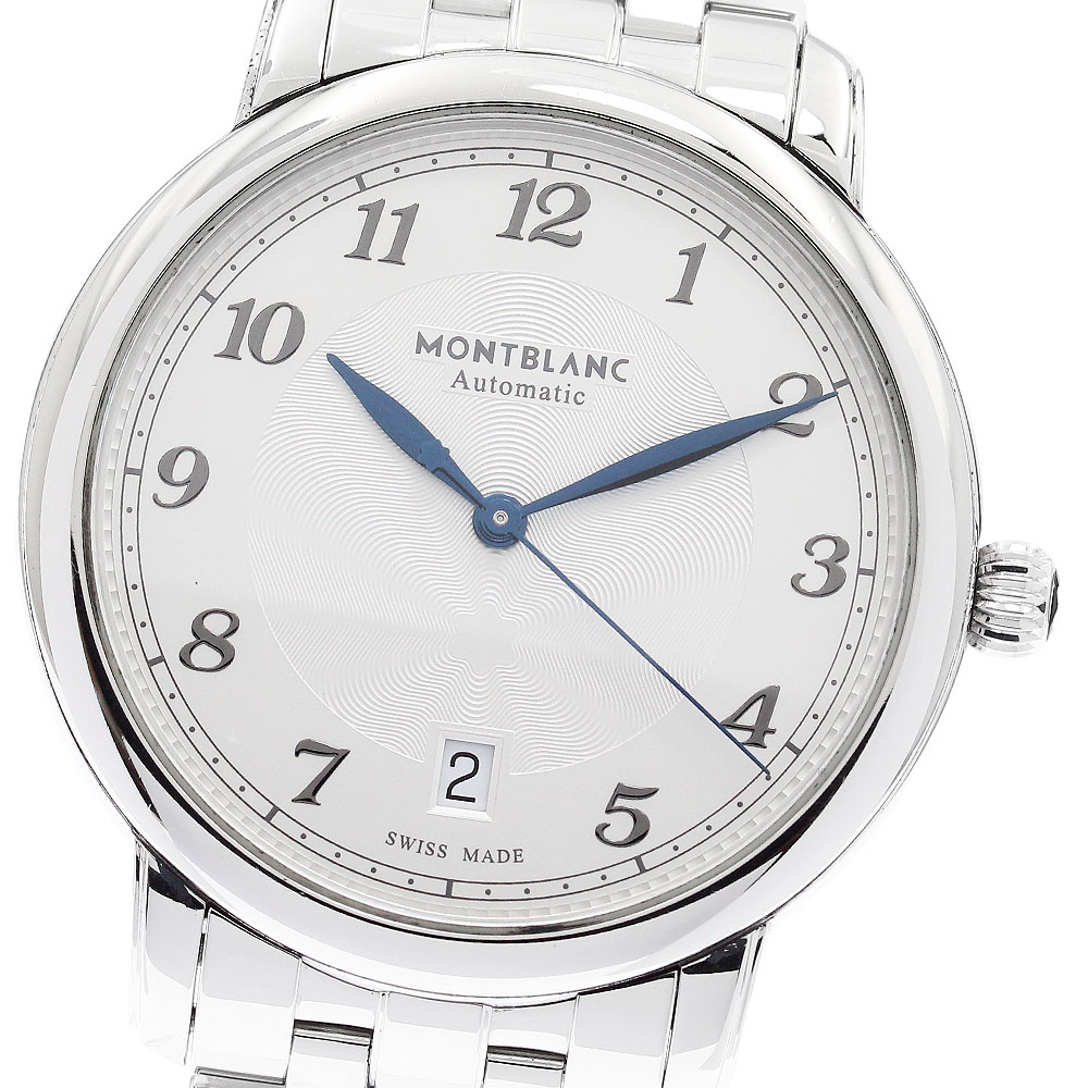 モンブラン MONTBLANC 117323 スター レガシー デイト 自動巻き メンズ 箱・保証書付き_900220【中古】 108,900円