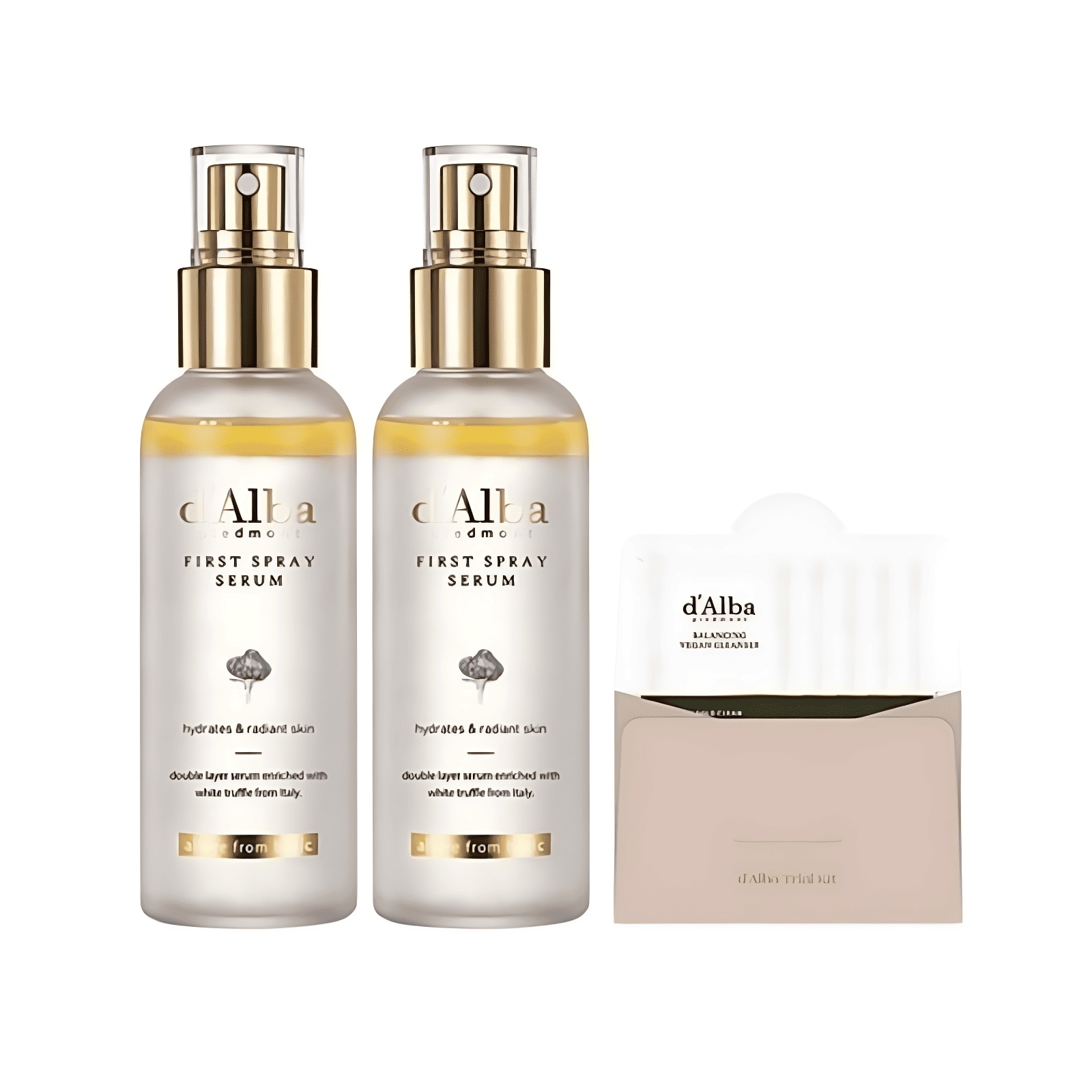 ホワイトトリュフファーストスプレーセラム 100ml 2本+弱酸性 ジェル クレンザー 15ml 1セット