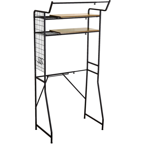 ホームテイスト LDR-T ヴィンテージ ランドリーラック 棚板タイプ シャビーオーク メーカー直送