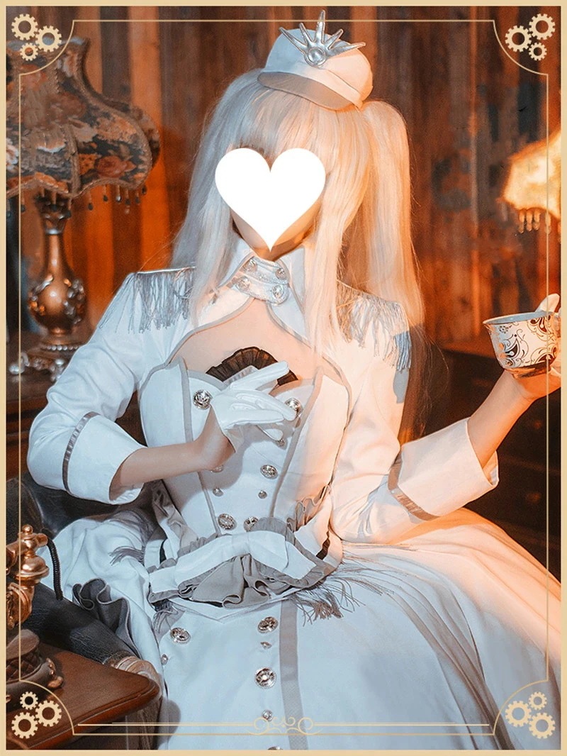 コスプレ コスチューム ときさきくるみ デート・ア・ライブ Date A Live 白いドレス かつら購入可能