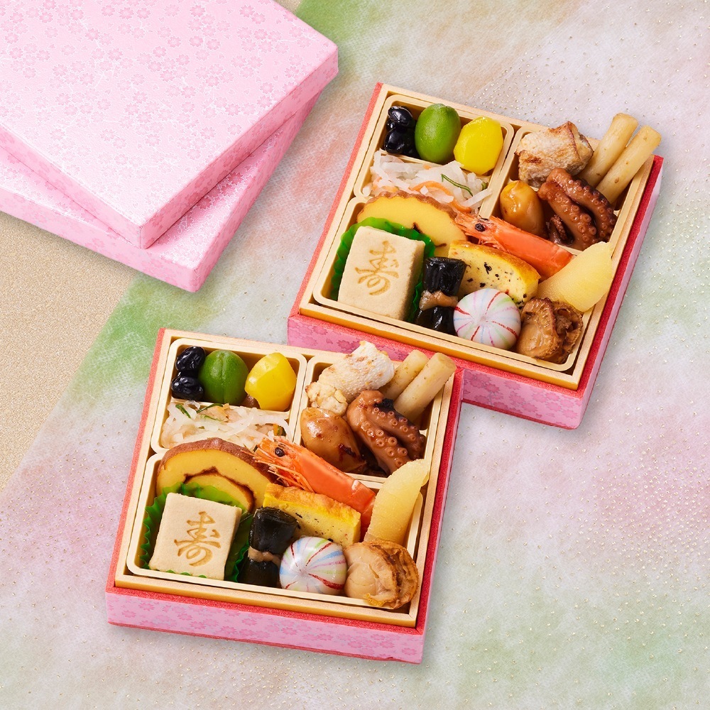 おせち 早割 予約 おせち料理 板前魂の小桜パーティーおせち 2個セット（和風2個） ミニ 一段重 ミニおせち 0.7人前×2個 16品目 1人前 2人前 御節 送料無料 2025 2026