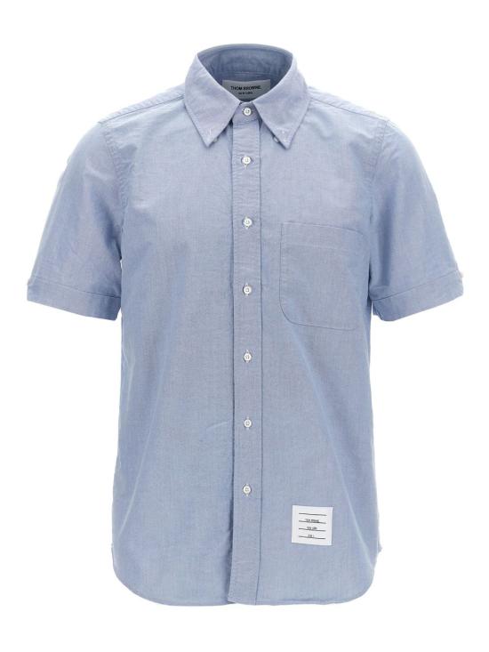 THOM BROWNE Men Shirts MWS239E F0313480 Clear Blue
