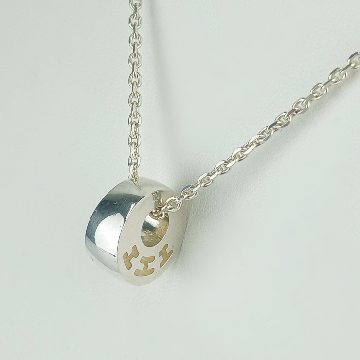 HERMES エルメス ネックレス Pendant CLARTE 2 ペンダント クラルテ 2 