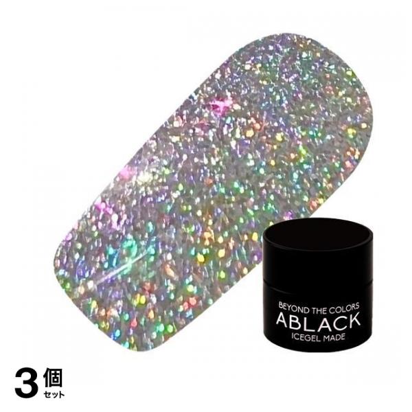 ICEGEL(アイスジェル) A BLACK ユニコーンスターギャラクシージェル 1336 ユニコーンプリズム 3g 3個セット