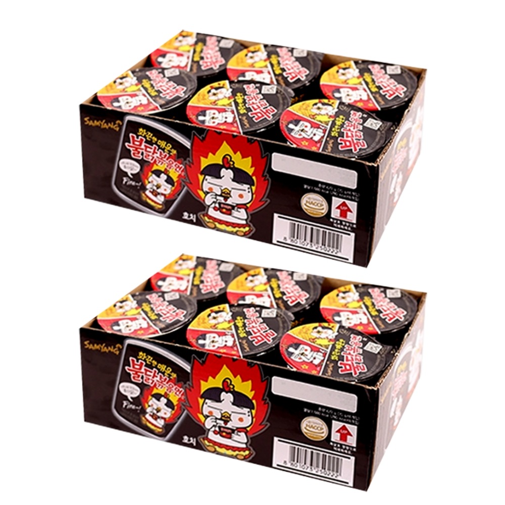 サムヤンブルチキン炒め面小カップ70g12個