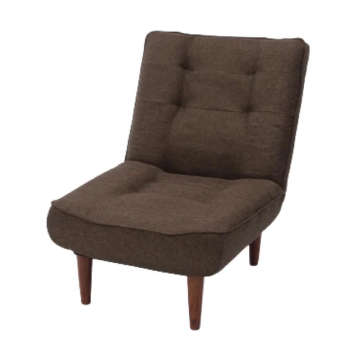 【I】 セルタン ハイバックソファ 1人掛け LULU タスクブラウン ソファ 1人 リクライニング 座面ポケットコイル A327p-582BR 【受注生産品】【代引不可/ 12,695円