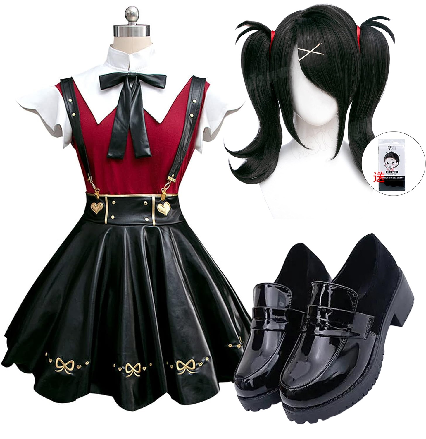 コスプレ衣装 あめあめ 超絶最かわてんしちゃん ウィッグ靴付き イベント パーティー 変装 演出服 クリスマス パーティー