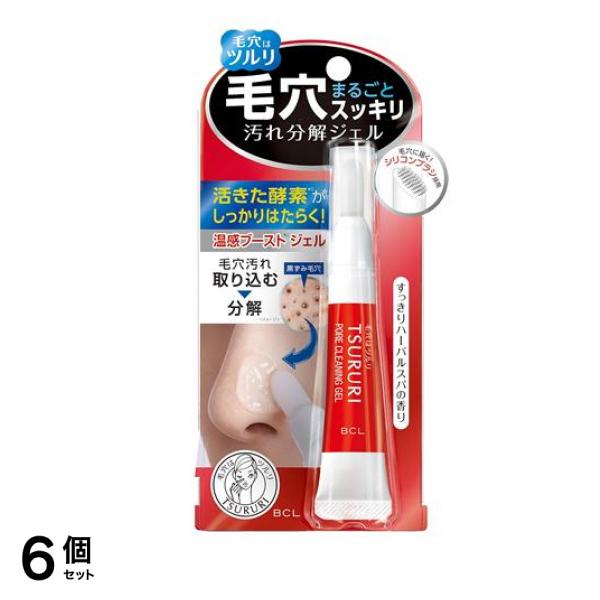 TSURURI ツルリ 毛穴汚れ分解ジェル 部分用洗顔料 15g 6個セット