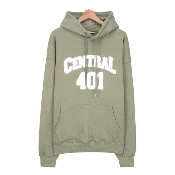 パーカー SWV064 3COLOR 男女共用ルーズフィットフード付き長袖Tシャツ