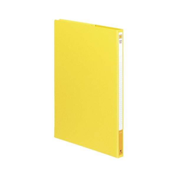 (まとめ) コクヨ ケースファイル A4タテ背幅17mm 黄 フ-900NY 1冊 (×50セット)