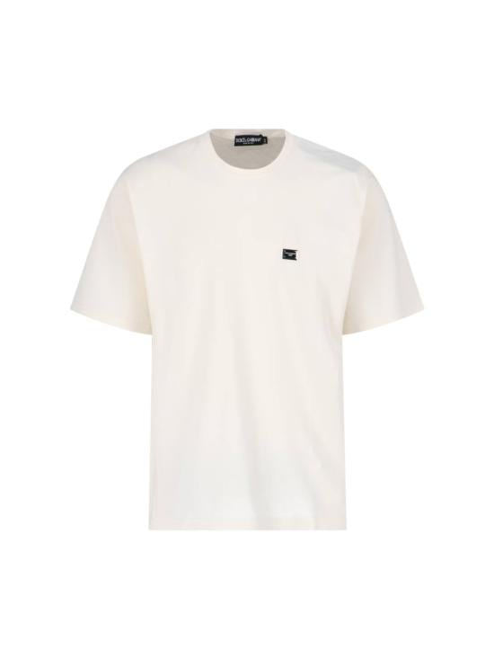 DOLCE & GABBANA Men T-Shirts G8SE3T FU7EN A4567 White
