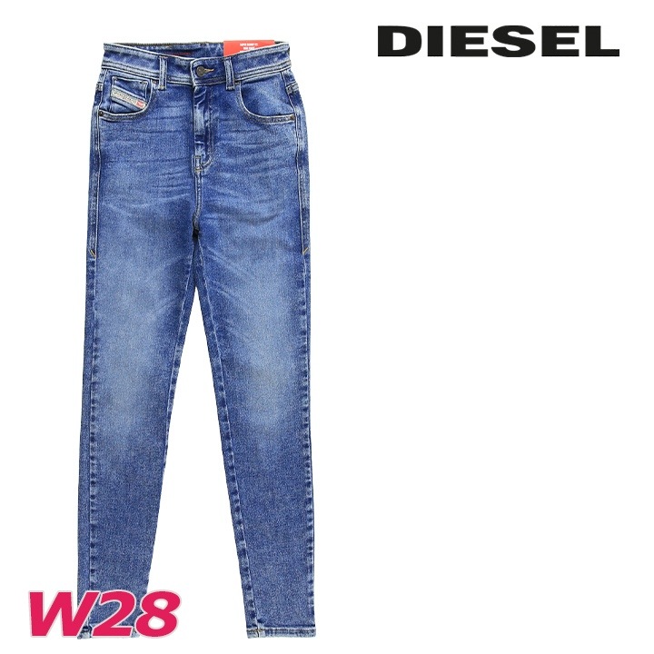 ジーンズ デニム パンツ レディース 1984 ヴィンテージウォッシュ加工 ハイウエスト die-l-p-f8-626