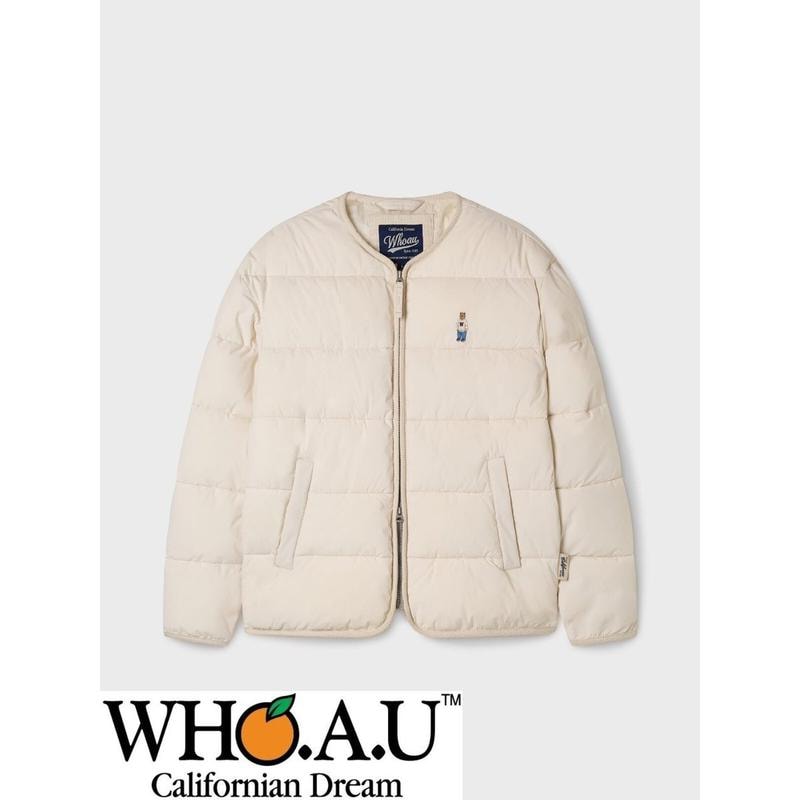 W.A.U Light Padded Jacket-IVORY-WHJPF4911U