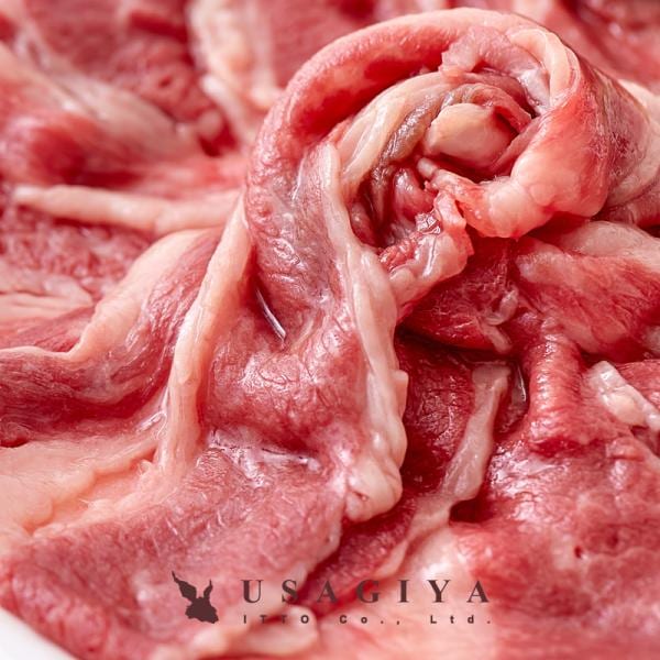 神戸牛 神戸ビーフ 和牛 霜降り 黒毛和牛 国産 A4 バラ スライス カルビ 赤身 サシ 霜降り 脂身 多い バラ肉 しゃぶしゃぶ鍋 すき焼き 牛丼