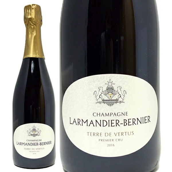 2016 テール デ ヴェルテュ プルミエ クリュ ノン ドゼ ブラン ド ブラン ブリュット ナチュール BIO 箱なし 750ml ラルマンディエ ベルニエ ^VALB8616^