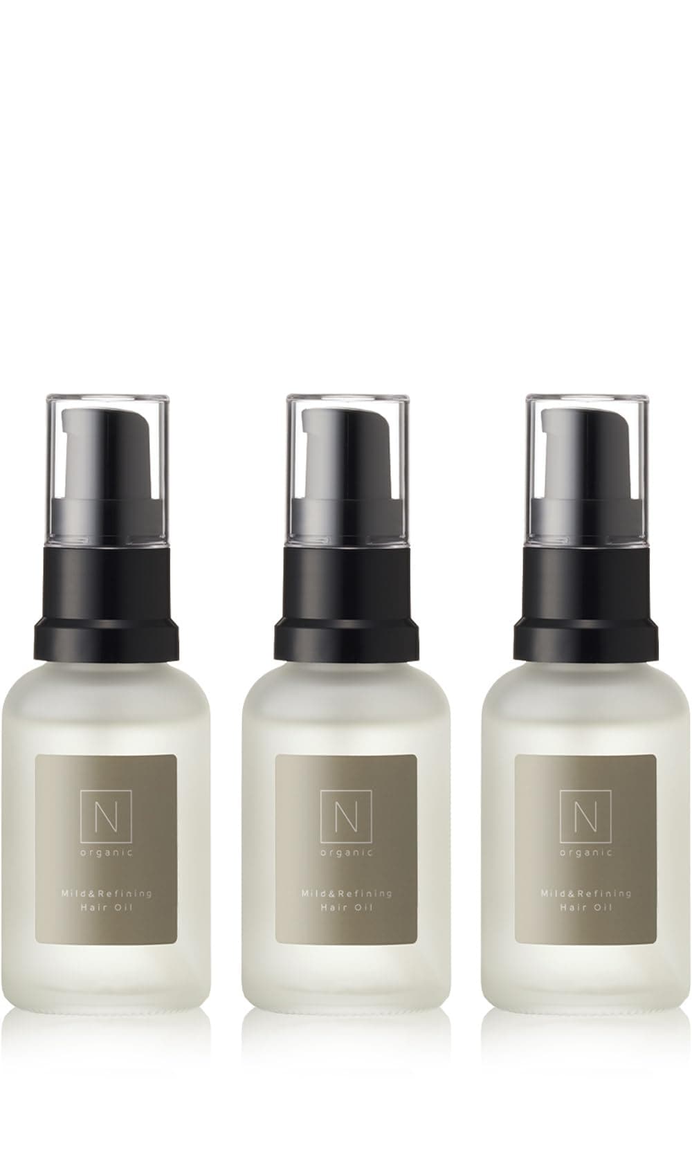 N organic マイルド&リファイニングヘアオイル 乾燥 うねり 絡まり グリーンシトラスの香り 30ml 3本セット エヌオーガニック