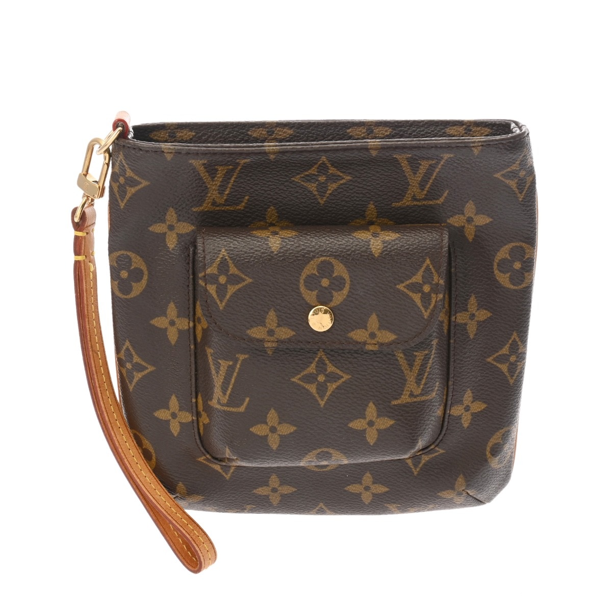 モノグラム パルティシオン ブラウン M51901 レディース モノグラムキャンバス ポーチ Bランク 中古 銀蔵