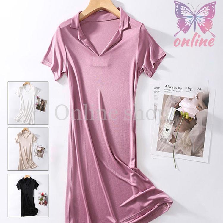 数量限定 レディースパジャマ ワンピースパジャマ 春夏 パジャマ ルームウェア レディース シルク　ナイトウェア 部屋着 可愛い ランジェリー　冷房対応　快適ストアをフォローする