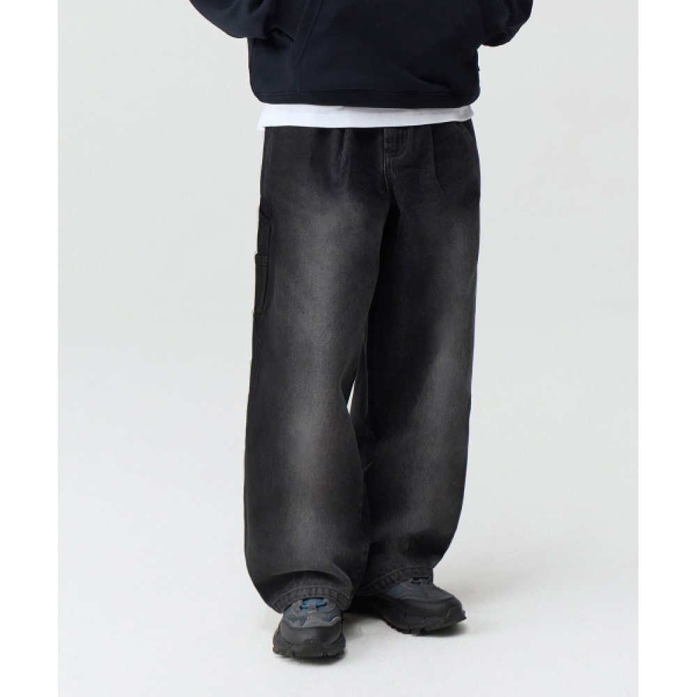 CODEGRAPHY カーペンターパンツ ブラック 1タック