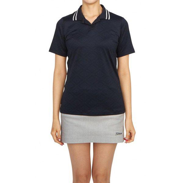 J.LINDEBERG 女性ゴルフウェア半袖Tシャツ GWJT07579 6855