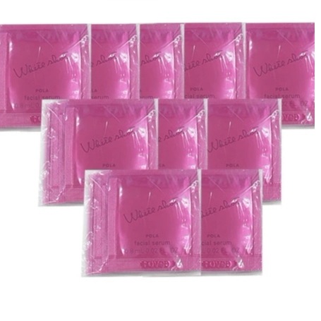 【10個セット】ポーラホワイトショッ トフェイシャルセラム【0.8mlx10パック】 美容液 クリーム シミ ソバカス