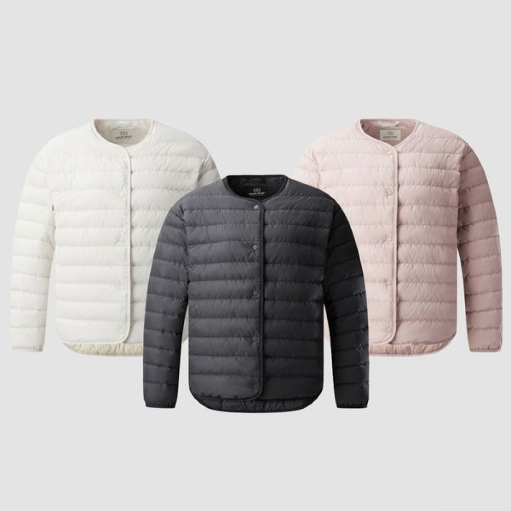 コオロングスポーツ ステルス レディース 軽量 ネックレス ダウン V3JDX24602