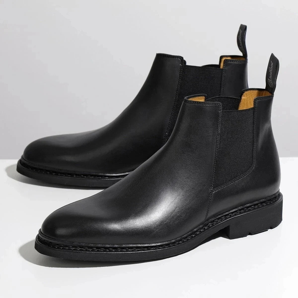 Paraboot パラブーツ ブーツ CHAMFORT 128412 メンズ サイドゴア レザー シューズ 靴 NOIR